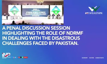 A Penal discussion Session Highlighting the role of NDRMF in dealing with the Disastrous Challenges faced by Pakistan.